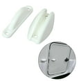 thumbnail image 4 of Kit de retenedor de puerta con soporte de retención de tope de puerta, fácil de instalar blanco, 4 of 9