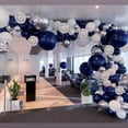 thumbnail image 4 of Kit de arco de globo azul marino – 133 kit de arco de globo de cumpleaños azul y dorado con confeti dorado, kit de guirnalda de globo azul y dorado para decoración Shuxiu Wang  9024715002747, 4 of 4