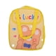 thumbnail image 1 of Bolsa de almuerzo aislada para niñas patrón de dibujos animados de gran capacidad papel de aluminio espesar lonchera Kawaii para oficina escuela oso amarillo, 1 of 8