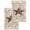 Brown Ivory, variant on Western Texas Star Retro Kitchen Dish Towels for Drying Dishes Set of 2, Country Farmhouse Gray Wood Grain Waffle Weave Microfiber Hand Tea Bathroom Towels Quick Dry & Absorbent Towel 12x12