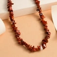 thumbnail image 2 of Shop LC Red Jasper 925 Sterling Silver Chips Necklace for Women Jewelry Size 20" Ct 164 Birthday Mothers Day Gifts for Mom, 2 of 9