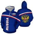 thumbnail image 3 of Sudadera con estampado 3D de camuflaje con emblema nacional de Rusia para hombre, sudaderas deportivas informales, chándal, 3 of 5