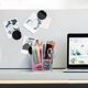 thumbnail image 3 of Makeup Organizer Clear Makeup Brush Holder Divided Makeup Storage Case Desktop Pen Container Desk Organizer Case Cosmetics Holder, 3 of 4