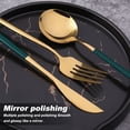 thumbnail image 3 of Ensemble de Couverts de Voyage, Ensemble de Couverts en Acier Inoxydable, Ensemble de Couverts Réutilisables, Boîte à lunch Portative pour Couverts de Camping et de Bureau, 3 of 7