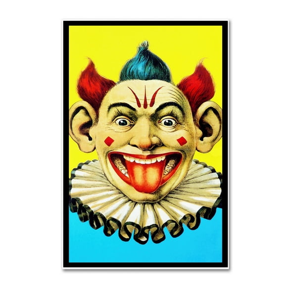 Trademark Fine Art 'Circus 19' Canvas Art by Vintage Lavoie