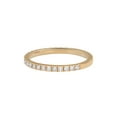 thumbnail image 3 of New Prong Set Round Cut Lab Grown Diamond Band Ring 14K Yellow Gold 0.34Cttw, 3 of 5