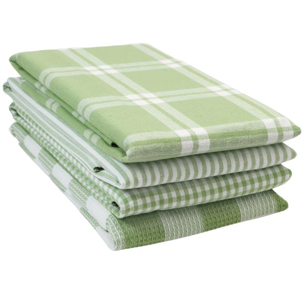 Juego de toallas de cocina LANE LINEN 4 paños Algodón