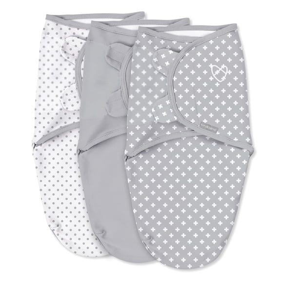 Envoltorio original SwaddleMe de Ingenuity, 100% algodón, de 0 a 3 meses