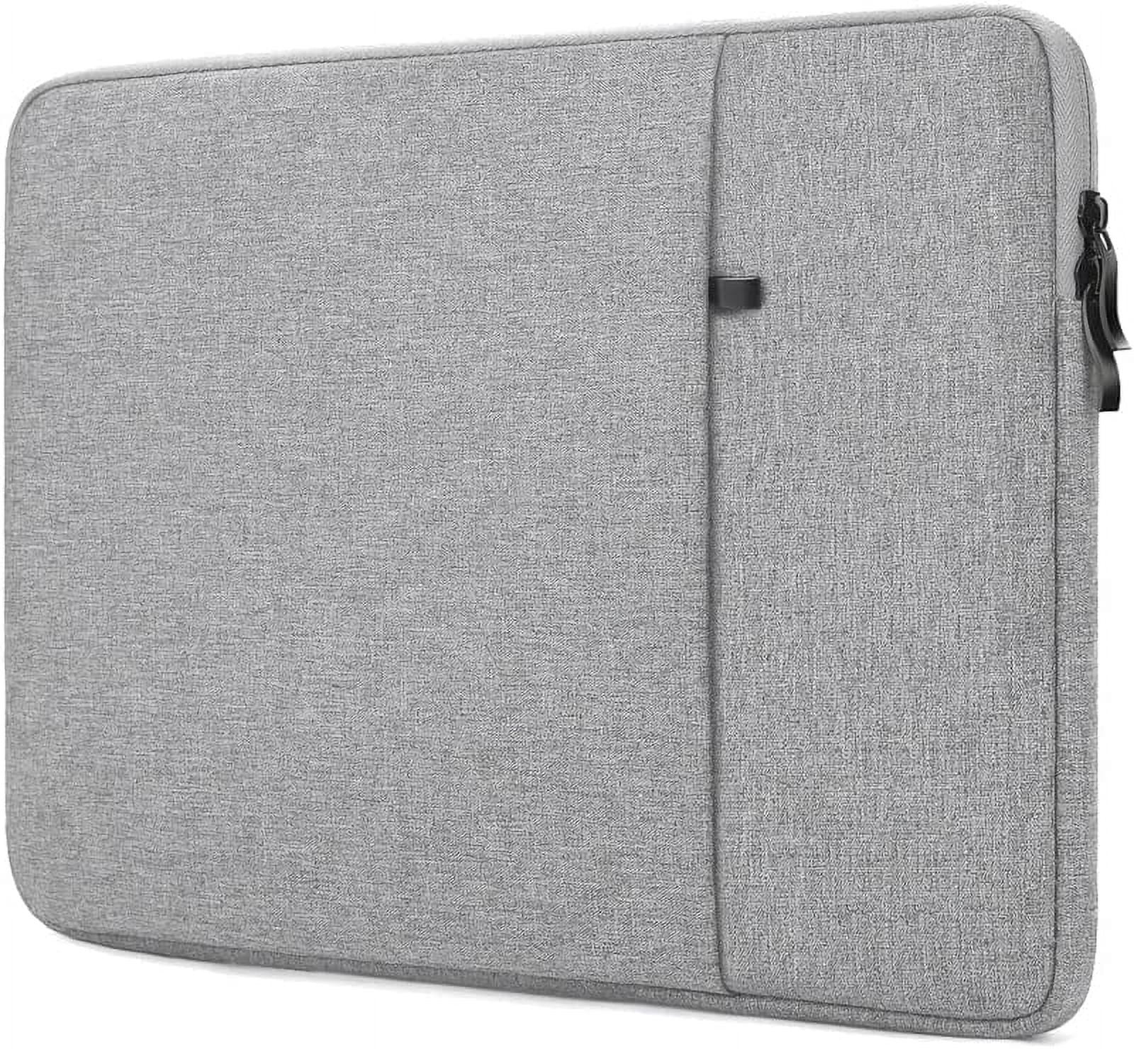 17 inch Laptop Sleeve Case for HP 17.3 Laptop, HP Pavilion 17, HP Envy 17, ASUS Vivobook 17, Acer Chromebook 17, Dell Inspiron 17, Lenovo IdeaPad 17, Water-Resistant 17.3 Computer Carrying Bag, Gray