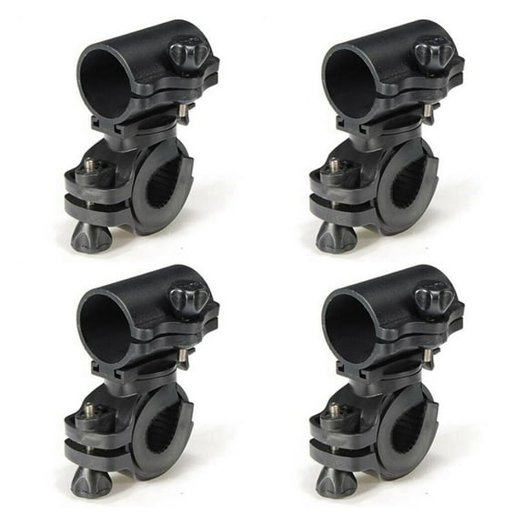 4PC Bracket Mount Holder Sports Accessories Bicycle Lights Mount Holder 360 Rotation Cycling Bike Flashlight