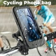 thumbnail image 2 of PENGX 360° Rotation Universal Bike Motorcycle Phone Mount Holder  Waterproof and Adjustable  Perfect for Bicycle and Scooter Handlebars. Securely Holds Touch Screen Smartphones for Easy, 2 of 6