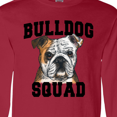 thumbnail image 4 of Inktastic Dog Bulldog Squad Long Sleeve T-Shirt, 4 of 5
