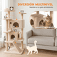 thumbnail image 4 of Torre Árbol Rascador Poli Pets varios Niveles con escalera, 4 of 6