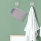 thumbnail image 5 of Guantes de Toalla de Baño Unique Bargains para baño 5.51"x9.45" 1 Pc Gris Claro, 5 of 6
