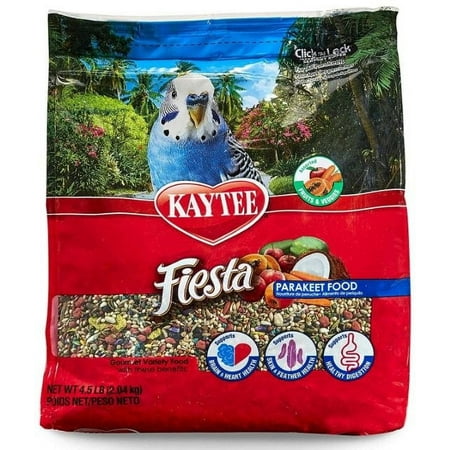 Kaytee Fiesta Parakeet Food 4.5 lbs Pack of 3