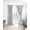 Blue, variant on Blue Flower Blackout Curtains 90 Inches Long for Bedroom, Botanical Floral Vintage Wildflower Leaf Thermal Insulated Room Darkening Black Out Window Curtain Panels Grommet Drapes for Living Room
