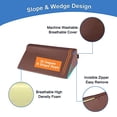 thumbnail image 4 of Pillow Wedge for Sleeping Foam Wedge Pillows Adults Slanted Side Sleeping After Surgery Positioning Triangle Body Back Support Bed Sore Prevention Cus, 4 of 6