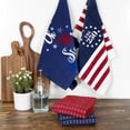 thumbnail image 4 of RITZ 100% Cotton Kitchen Towels, Set of 4, USA 250, USA 250 Flag, 4 of 7
