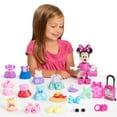 thumbnail image 3 of Disney Junior Minnie Mouse Fabulous Fashion Collection Articulated Doll and Accessories, 22-pieces Baby and Toddler Toys, 3 of 9