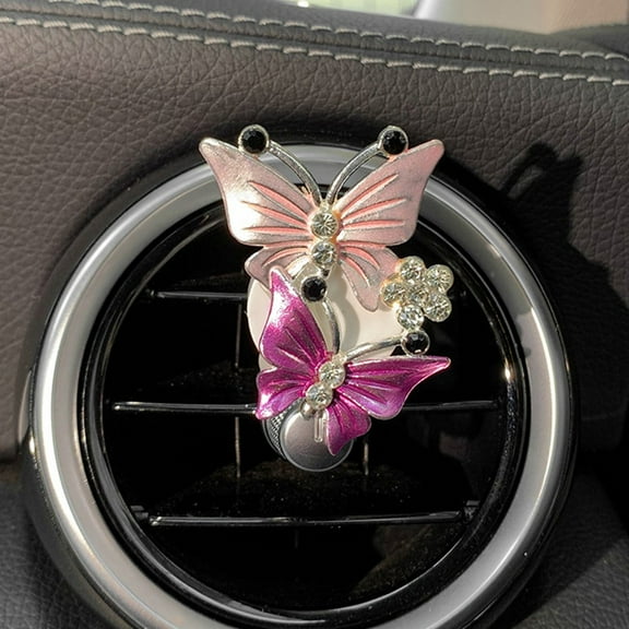 SPRING Air Freshener Butterfly Car-Styling Car Perfume Natural Smell Decoration Clip
