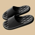 thumbnail image 6 of Fengqque Shower Shoes for Women Men House Shower Slippers Non-Slip Sandals Quick Drying Slides for Bathroom Black 7.5-8.5(40), 6 of 8