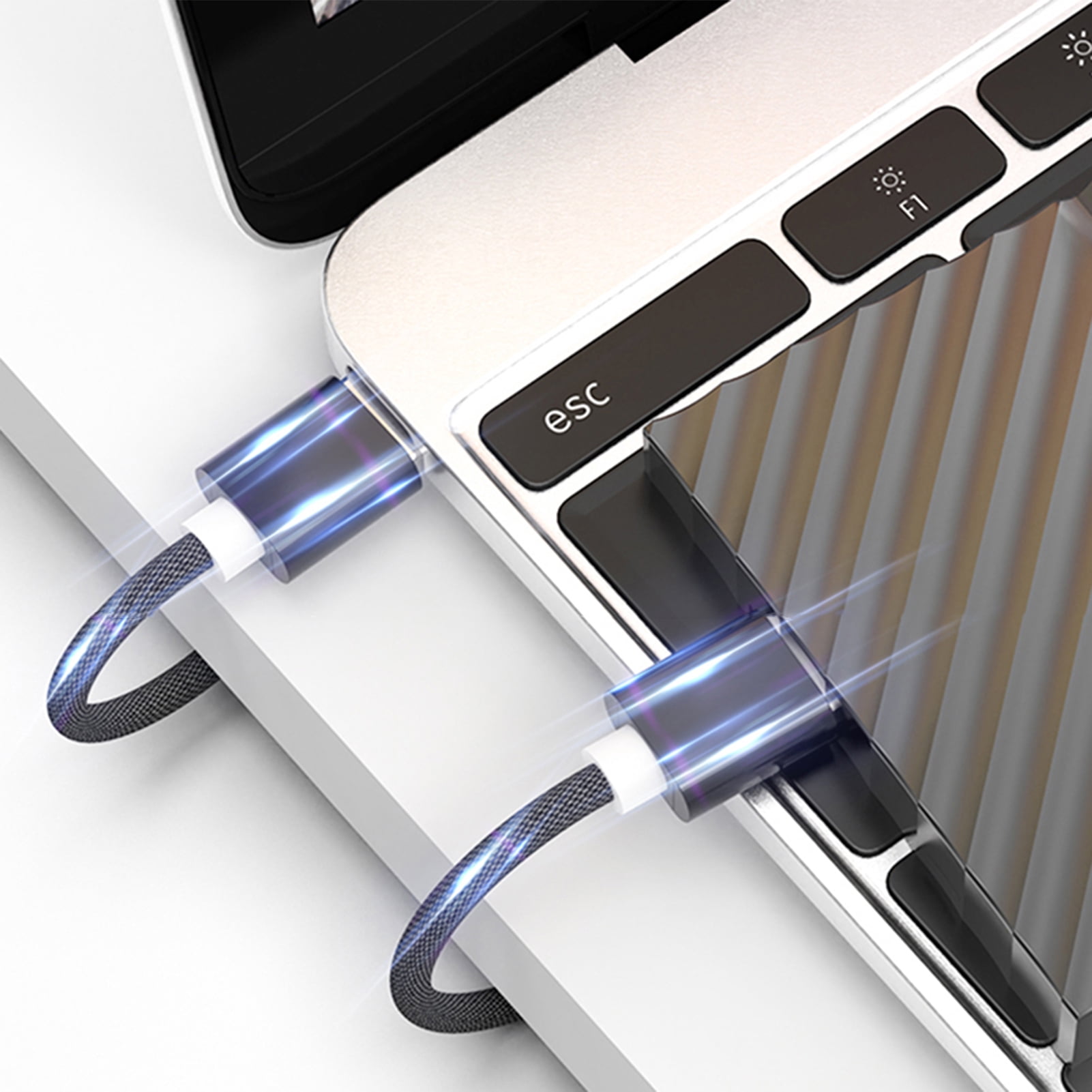 ASKMZ 2A Super Speed Dual-head USB2.0 Male to Male Data Extension Cable Cord for Mobile Hard Disk Computer