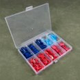 thumbnail image 2 of Gebildet 6pcs Plastic Transparent Storage Case Accessory Parts Storage Box for Tiny Bead, Herbs, Pills and Other Small Items, 2 of 5