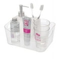thumbnail image 4 of YBM Home Plastic Storage Bin for Kitchen Pantry, Bathroom, Laundry and Closet, Clear, Small, 2159-6, 4 of 16