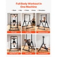 thumbnail image 2 of KFFKFF Pull Up Bar, 330LBS Capacity Portable Pullup Bar Station, Pullup Bars Free Standing with Triangular Structure & Heavy-Duty Steel Tube, 2 of 9