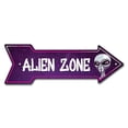 thumbnail image 1 of SignMission P-ARROW8-999989 8 x 24 Po Large Zone Alien Flèche Signe, 1 of 4