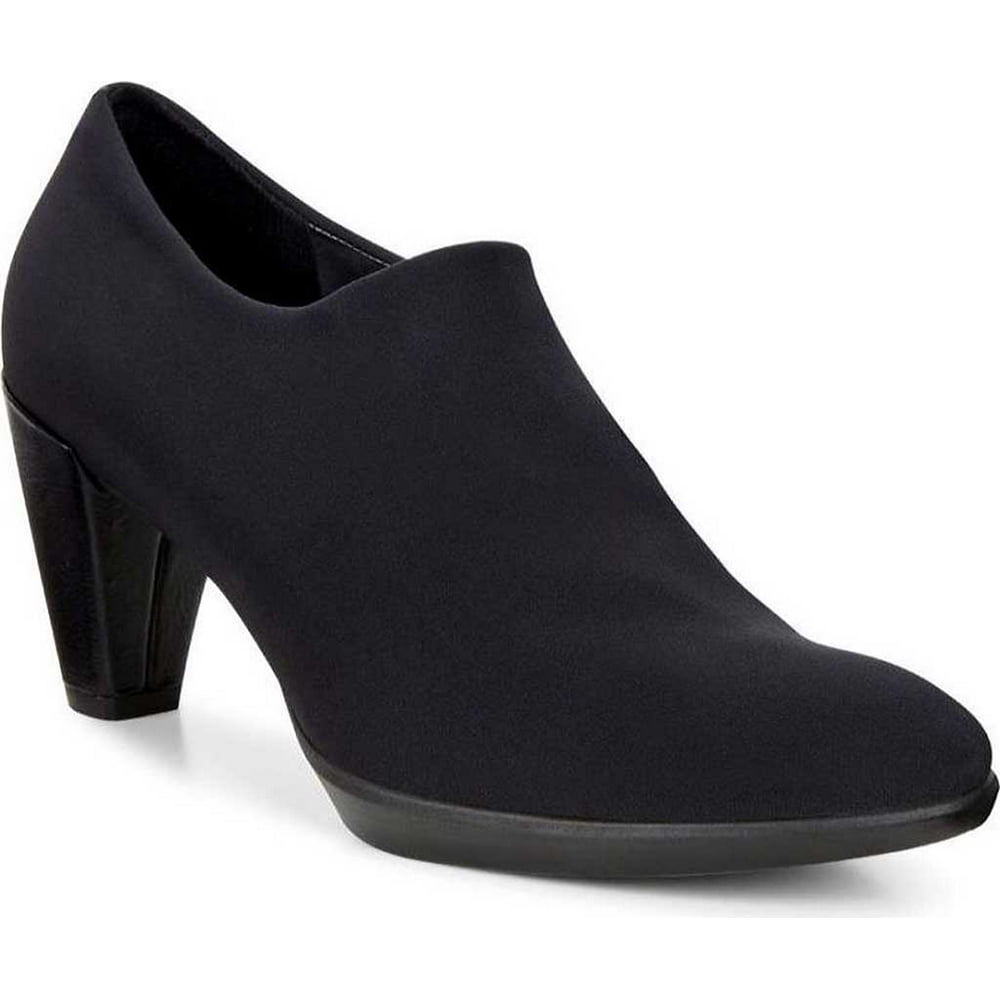 ecco women's shape 55 plateau stack shootie platform pump