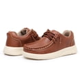 thumbnail image 7 of Apakowa Boys Loafers Slip On Dress Shoes Kids Casual Boat Shoes, 7 of 7