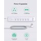 thumbnail image 2 of Paquete de 2 regletas de alimentación – Cable de extensión largo, protector contra sobretensiones, protección contra sobrecarga de enchufe plano, soporte de pared para oficina en casa y dormitorio, li, 2 of 5