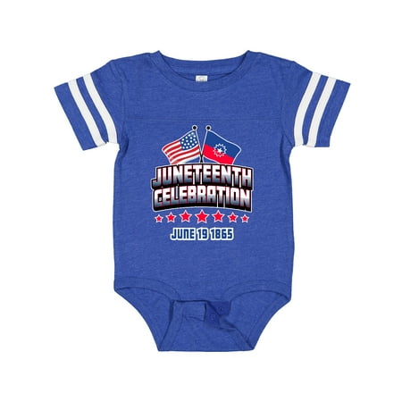 

Inktastic Juneteenth Celebration with Flags Gift Baby Boy or Baby Girl Bodysuit