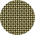 thumbnail image 1 of Ahgly Company Machine Washable Indoor Round Transitional Metallic Gold Area Rugs, 8' Round, 1 of 7
