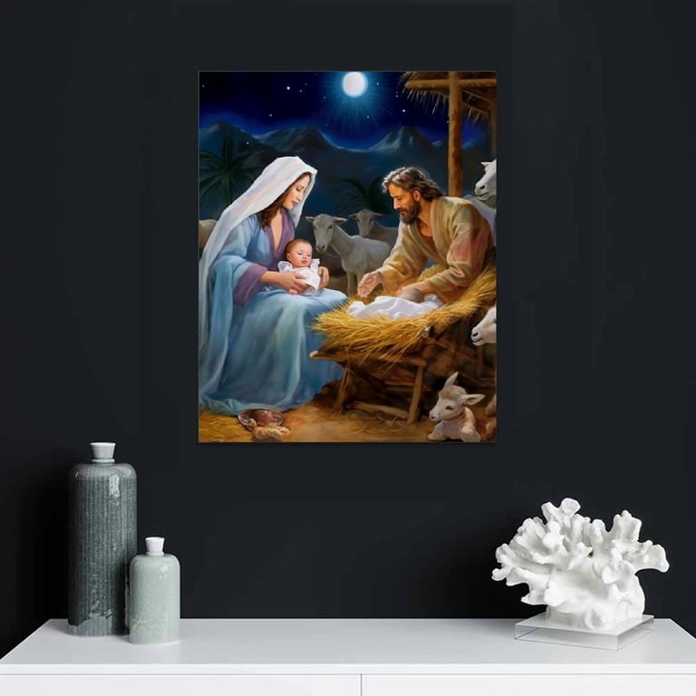 Jul Jesus Baby Jesus Jul Tapet