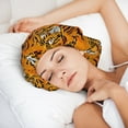thumbnail image 5 of Tiger Silk Bonnet for Sleeping Women Men, Adjustable Elastic Satin Bonnet Bonnet for Sleeping, Soft Similar Silk Curly Cuteness Hair Bonnet for Sleeping, 5 of 7