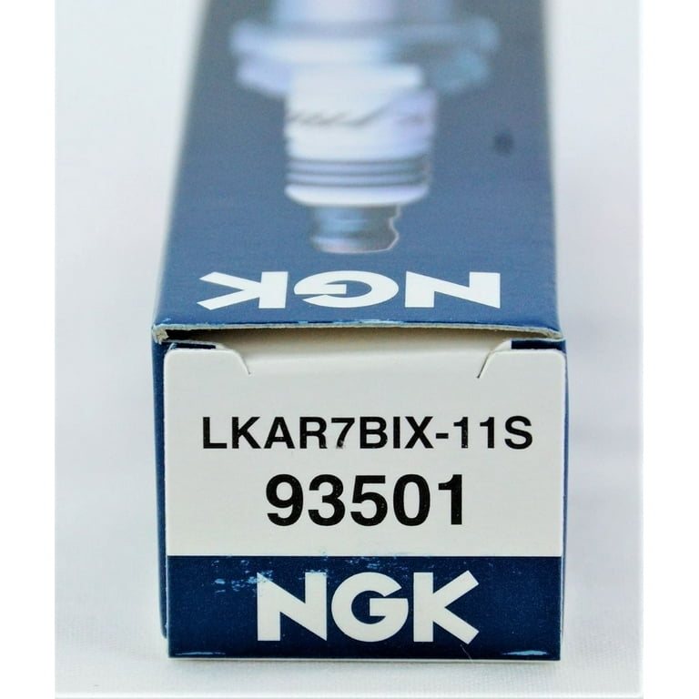 NGK LKAR7BIX-11S Iridium IX Spark Plug (93501 Iridium Ix), 4 Pack
