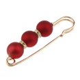 thumbnail image 1 of Broche de seguridad Perlas de de Imitación, Hierro, ABS Perla, 6 Colores Seleccionables - Rojo Sunnimix Alfiler de Safty Pin, 1 of 8