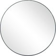 thumbnail image 1 of homeroots bed & bath 396626 Clean and Chic Round Mirror, 1 of 1