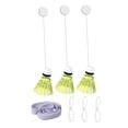thumbnail image 4 of Ruiboury Badminton Trainer Indoor Self Practice Tool Adjustable Height Easy Installation For Fun Sports Training Making Travel., 4 of 6