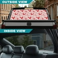 thumbnail image 5 of SEANATIVE Truck Rear Window Decal 66.9" x 22.4" Valentine's Day Decor Universal Fit One-Way Vision Privacy Protection Graphic Decal for Pickup Truck SUV Back Window, Pink Heart Print, 5 of 7