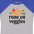 thumbnail image 4 of Inktastic Vegetarian Runs on Veggies Boys or Girls Baby Bodysuit, 4 of 5