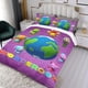 thumbnail image 3 of Wonderoos Conjunto de sábanas temático, trío de piezas, cómodo y amigable con la piel, diseño único, regalo de decoración para el hogar para familiares, amigos y fans,140cm *210cm, 3 of 6