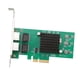 thumbnail image 5 of Tarjeta de red Gigabit Pci-e,Reemplazo de componentes de computadora de 10/100/1000Mbps,Tarjeta de red Ethernet de dos puertos para escritorio de, 5 of 8