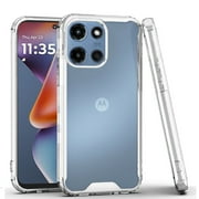 For Motorola Moto G 5G 2025 Clear Slim TPU Cover with Shockproof Protection, Scratch-Resistant Design, Flexible and Lightweight Cover, XPM Phone Case [Clear]