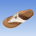 thumbnail image 5 of Bkhluea Women Flip Flop Sandals Slip On Shoes Hollow Cutout Comfort For Beach Travel Casual Daily Outdoor Activities, 5 of 7