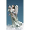 thumbnail image 3 of Ceramic African American Angel Music Box Dove 6x5.5x9 1/8 Religious, 3 of 3
