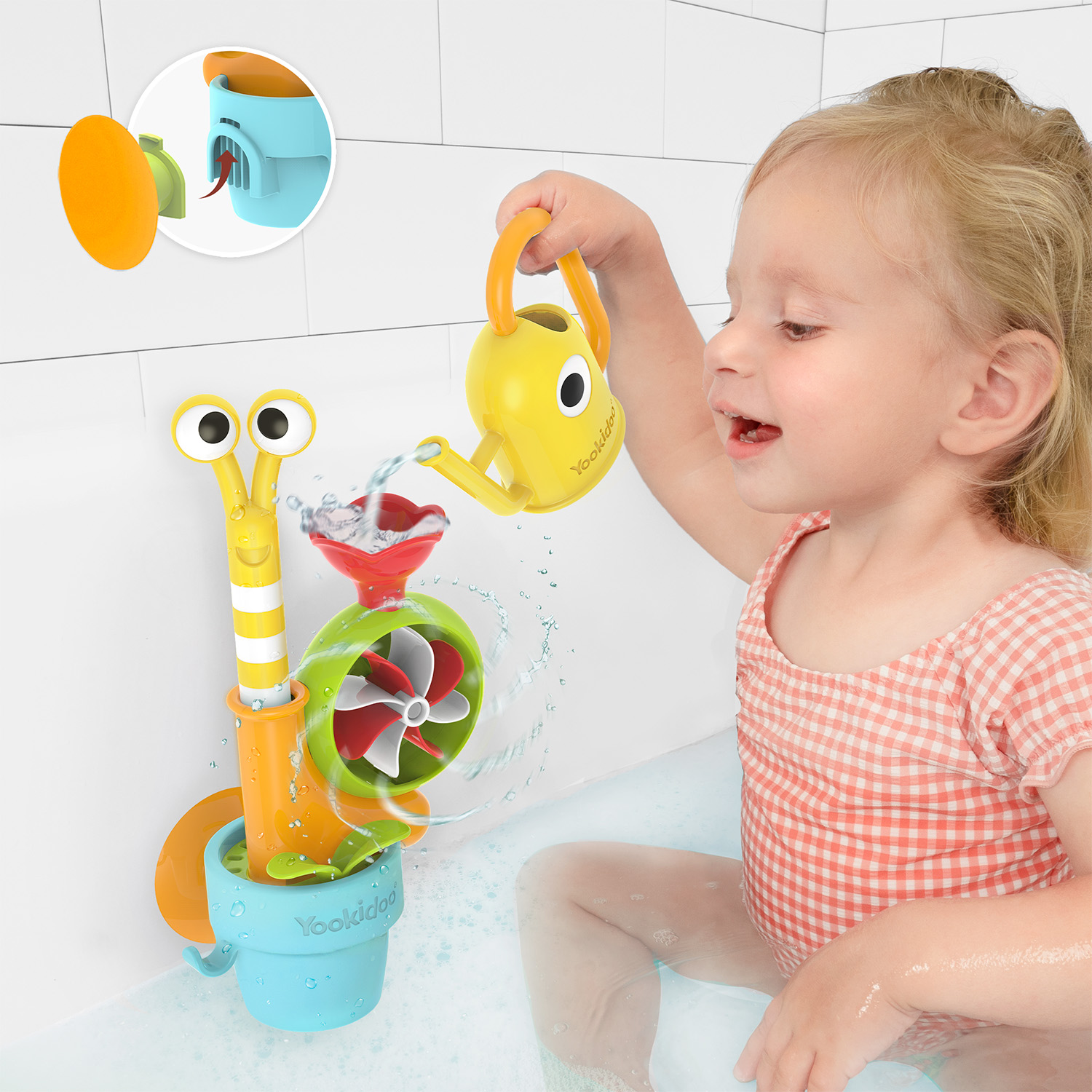 Yookidoo Pop-Up Water Snail