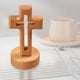thumbnail image 4 of Adorno de cruz de , regalos cristianos, colección de decoración para el hogar de pie, crucifijo para base redonda perfke estatua de la cruz, 4 of 7